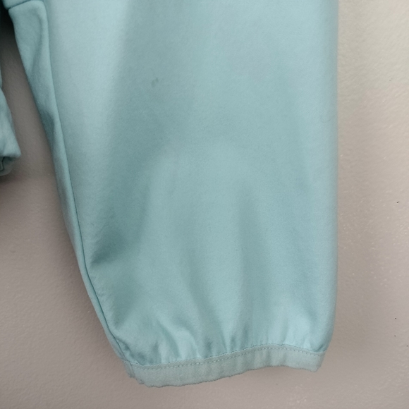 ATHLETA Zip Up Mock Neck Lightweight Jacket w/ Reflective Designs Sz. S/M - Picture 5 of 12